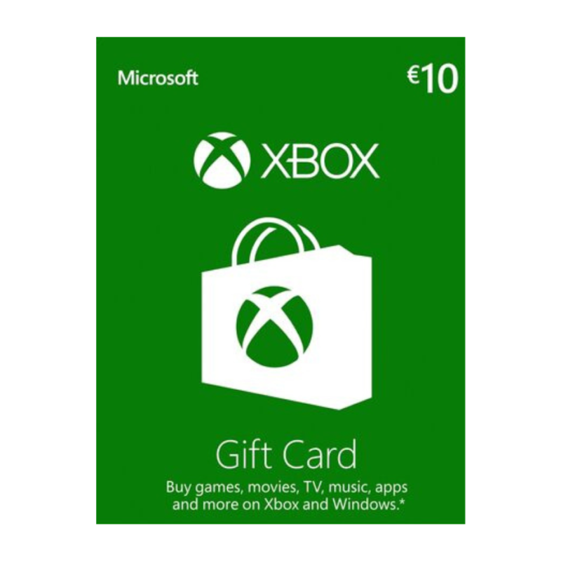 xbox gift card 10 euro